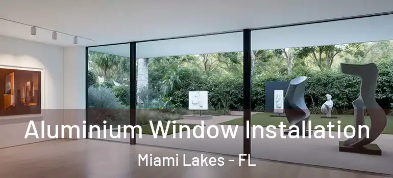  Aluminium Window Installation Miami Lakes - FL