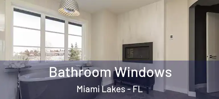  Bathroom Windows Miami Lakes - FL