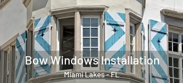  Bow Windows Installation Miami Lakes - FL