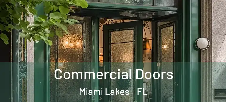 Commercial Doors Miami Lakes - FL
