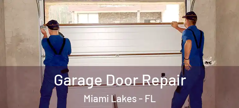  Garage Door Repair Miami Lakes - FL