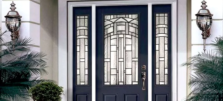 Stained Glass Door Panels in Miami Lakes, FL
