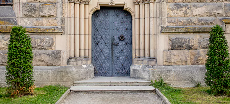 Traditional Double Front Doors in Miami Lakes, FL
