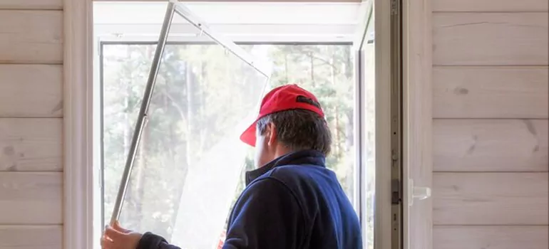Expandable Window Screen Installation in Miami Lakes, FL