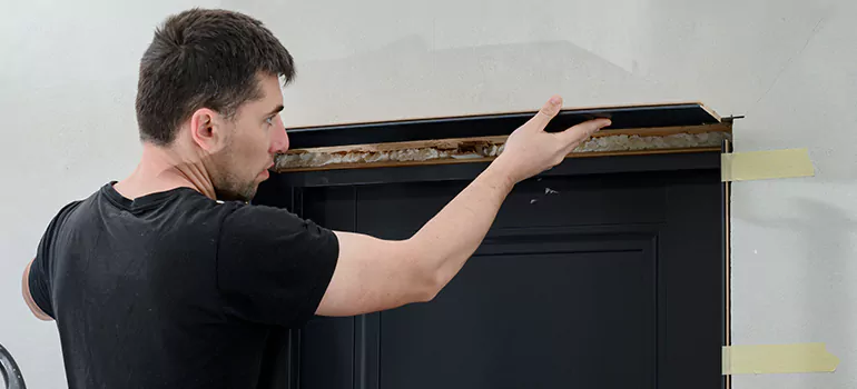 Wood Door Hole Repair in Miami Lakes, FL