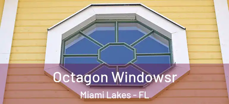  Octagon Windowsr Miami Lakes - FL