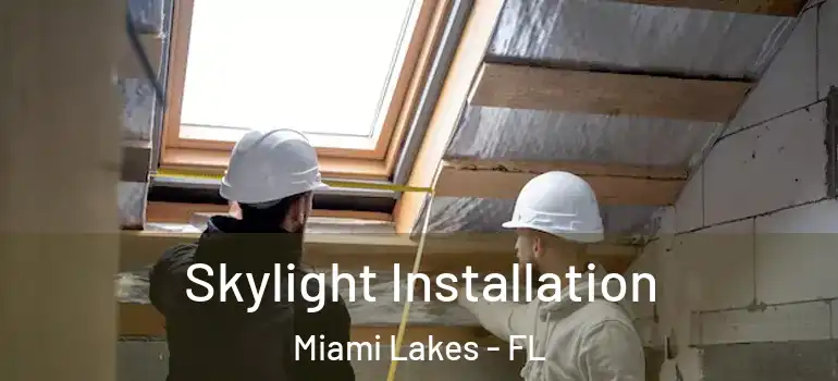  Skylight Installation Miami Lakes - FL