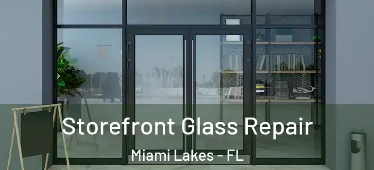  Storefront Glass Repair Miami Lakes - FL