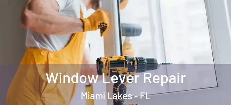  Window Lever Repair Miami Lakes - FL