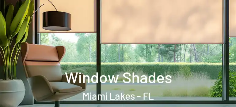  Window Shades Miami Lakes - FL